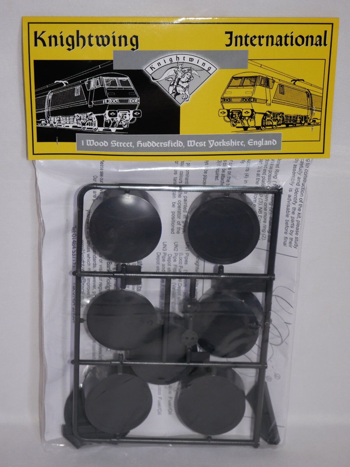 Knightwing "OO/HO" Lineside Range Storage Tanks X2 Approx 55mm (14ft) - PM141