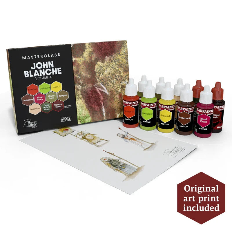 The Army Painter John Blanche Masterclass Volume 4 Paint Set (10 Colours) - WP8110