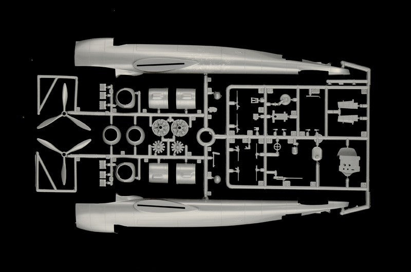 Italeri 1:72 Scale Dornier Do 217 K-1/K-2 Bomber With Fritz-X Guided Bombs - 1488