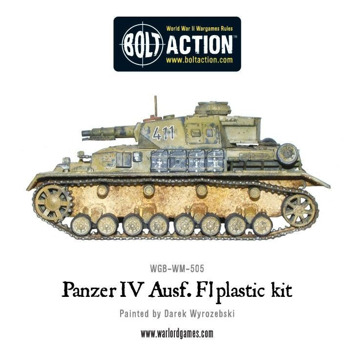 Warlord Games Bolt Action 1:56 WWII German Panzer IV Ausf. F1/G/H - (402012010)
