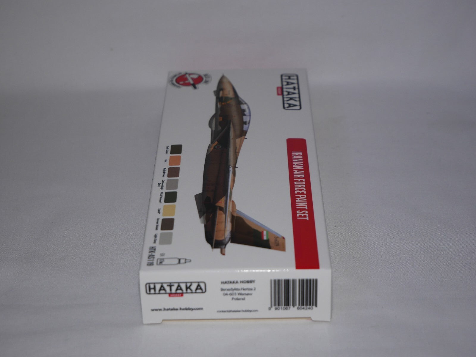Hataka Red Line Optimised For Airbrush Iranian Air Force Paint Set - (HTK-AS119)