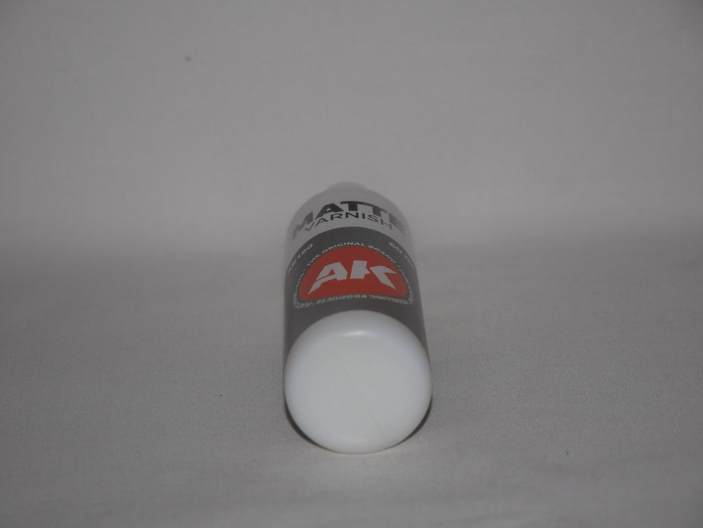 AK Interactive High Quality Acrylic Matte Varnish 60ml Plastic Bottle - AK190