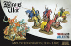Wargames Atlantic The Barons' War 28mm Mounted Knights (1150-1320) - WAAAC004
