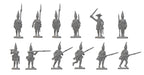 Hat Industrie 1:72 Scale American War Of Independence Hessian Grenadiers - 8353
