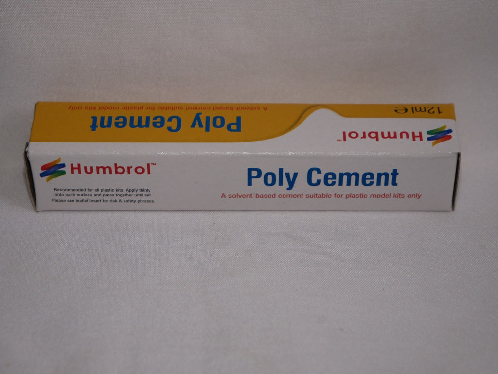 Humbrol Medium Poly Cement A Solvent Based Glue For Plastics Models 12ml AE4021
