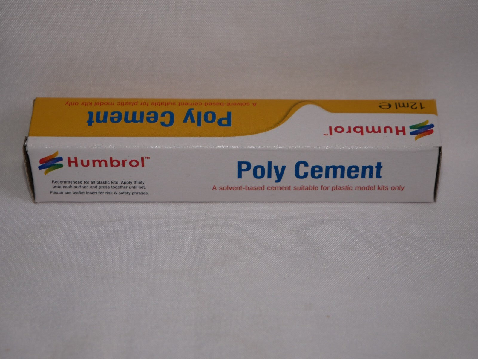 Humbrol Medium Poly Cement A Solvent Based Glue For Plastics Models 12ml AE4021