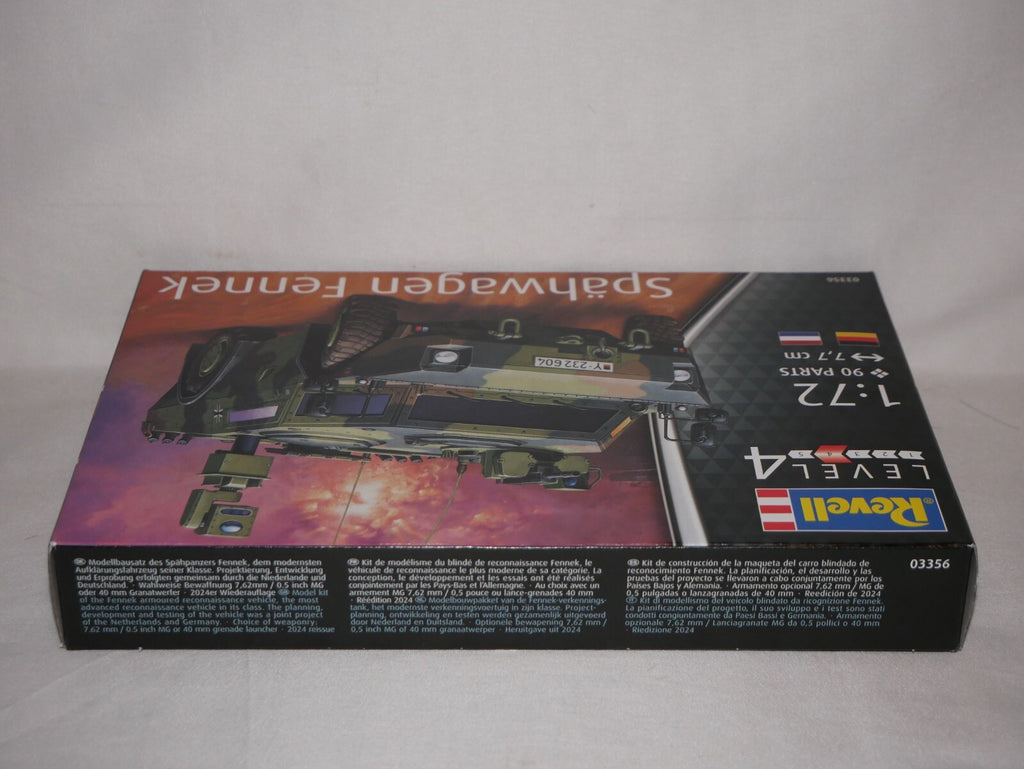 Revell 1:72 Spähwagen Fennek Armored Reconnaissance Vehicle Skill Level 4 - 03356