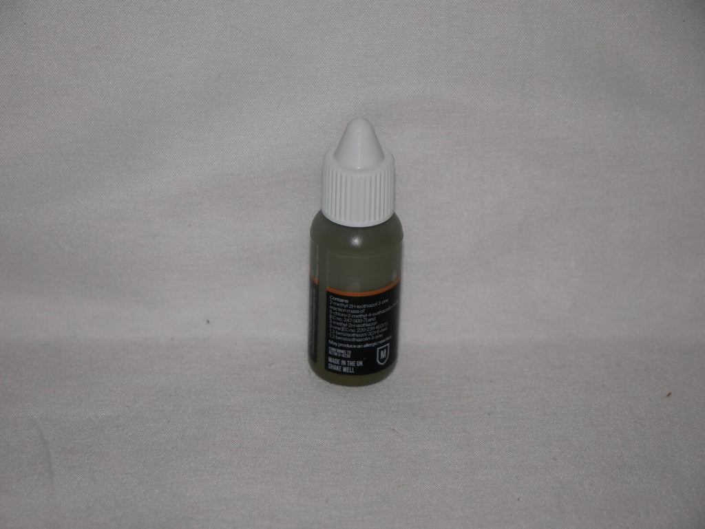 Duncan Rhodes Painting Academy 'Two Thin Coats' Gung-Ho Green 15ml Bottle 10080