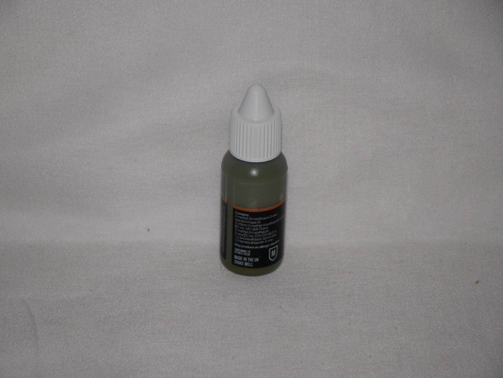 Duncan Rhodes Painting Academy 'Two Thin Coats' Gung-Ho Green 15ml Bottle 10080