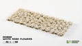 Gamers Grass White Rose Flowers Grass Tufts For Model Bases 75x Per Pack GGFS-WR