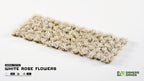 Gamers Grass White Rose Flowers Grass Tufts For Model Bases 75x Per Pack GGFS-WR