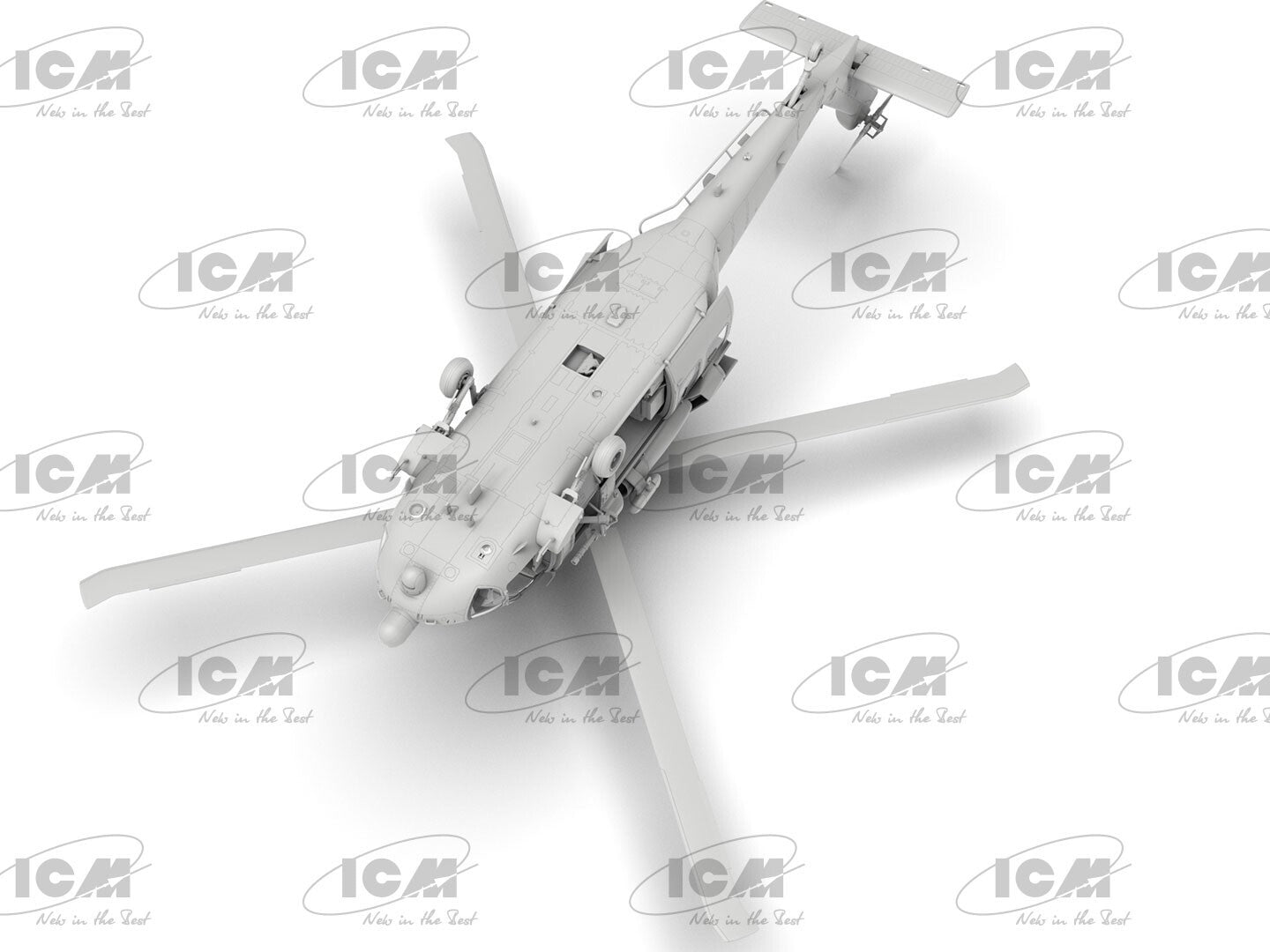 ICM 1:48 Scale Sikorsky MH-60L Black Hawk Down Operation Gothic Serpent - 48363
