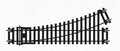 Hornby 1:76 Scale Hobby Model Railway Track Single Piece Left Hand Point - R8072