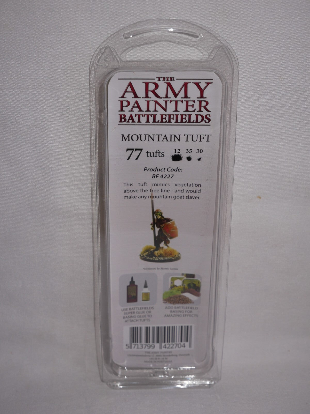 The Army Painter Battlefields Mountain Tufts For Wargaming (77) Per Pack BF4227