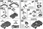 Warlord Games Bolt Action 1:56 Scale WW2 US M8/M20 Greyhound Scout Car 402013005