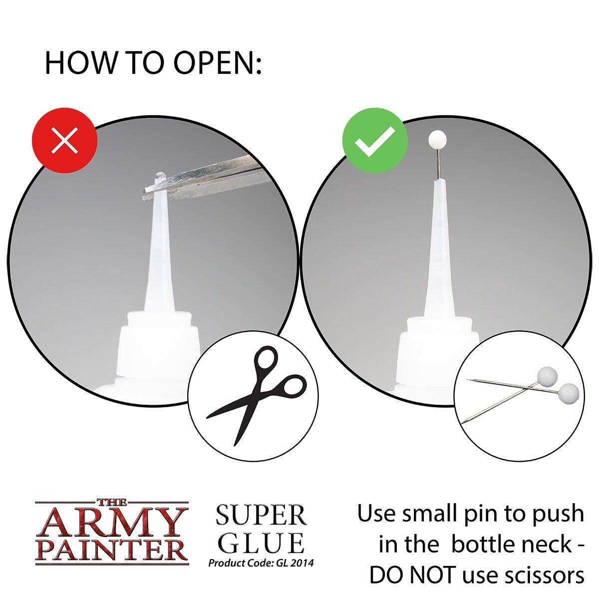 The Army Painter 20g Super Glue (Cyanoacrylate) For Wargaming Miniatures GL2014