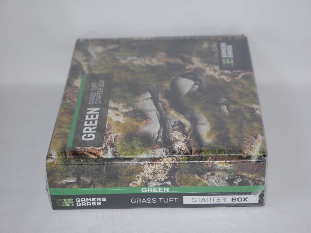 Gamers Grass Green Grass Tuft Basing Starter Box For Mini Wargaming Bases - GGSB-G