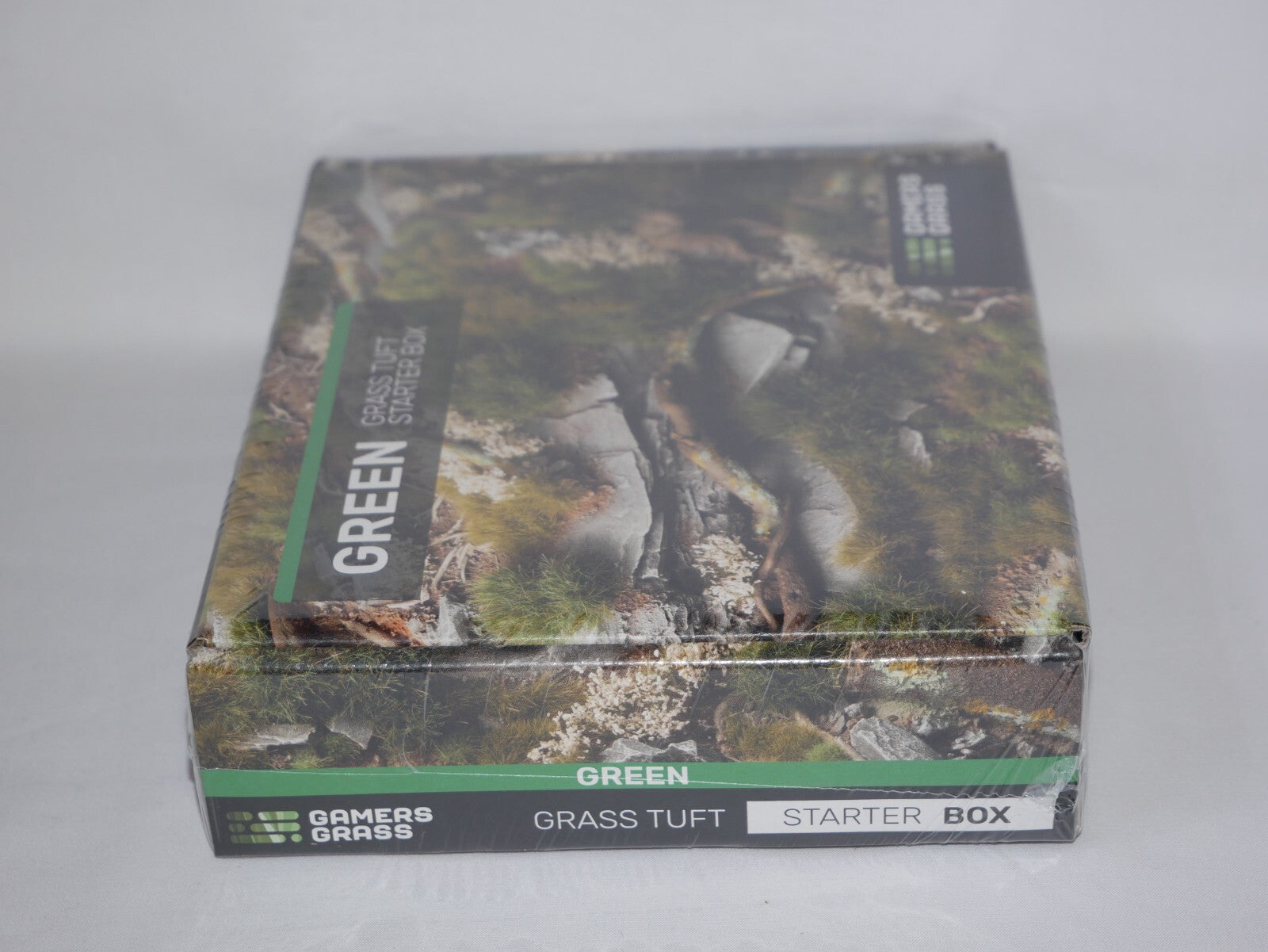 Gamers Grass Green Grass Tuft Basing Starter Box For Mini Wargaming Bases - GGSB-G