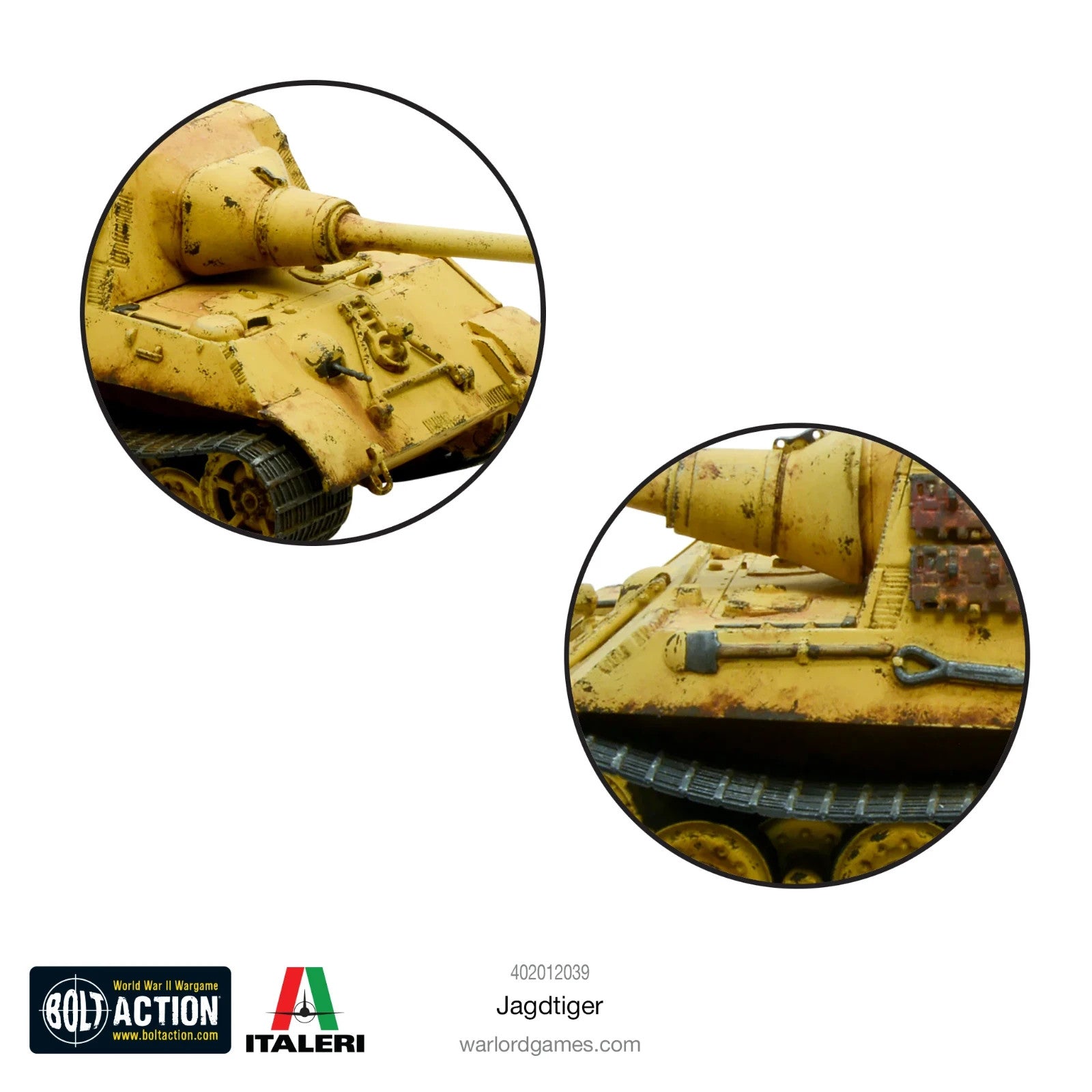 Warlord Games Bolt Action 1:56 Scale German Jagdtiger Tank Destroyer - 402012039