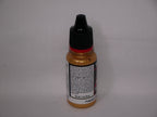 Vallejo Game Color Acrylic Metallics Polished Gold 18ml Dropper Bottle - 72.055