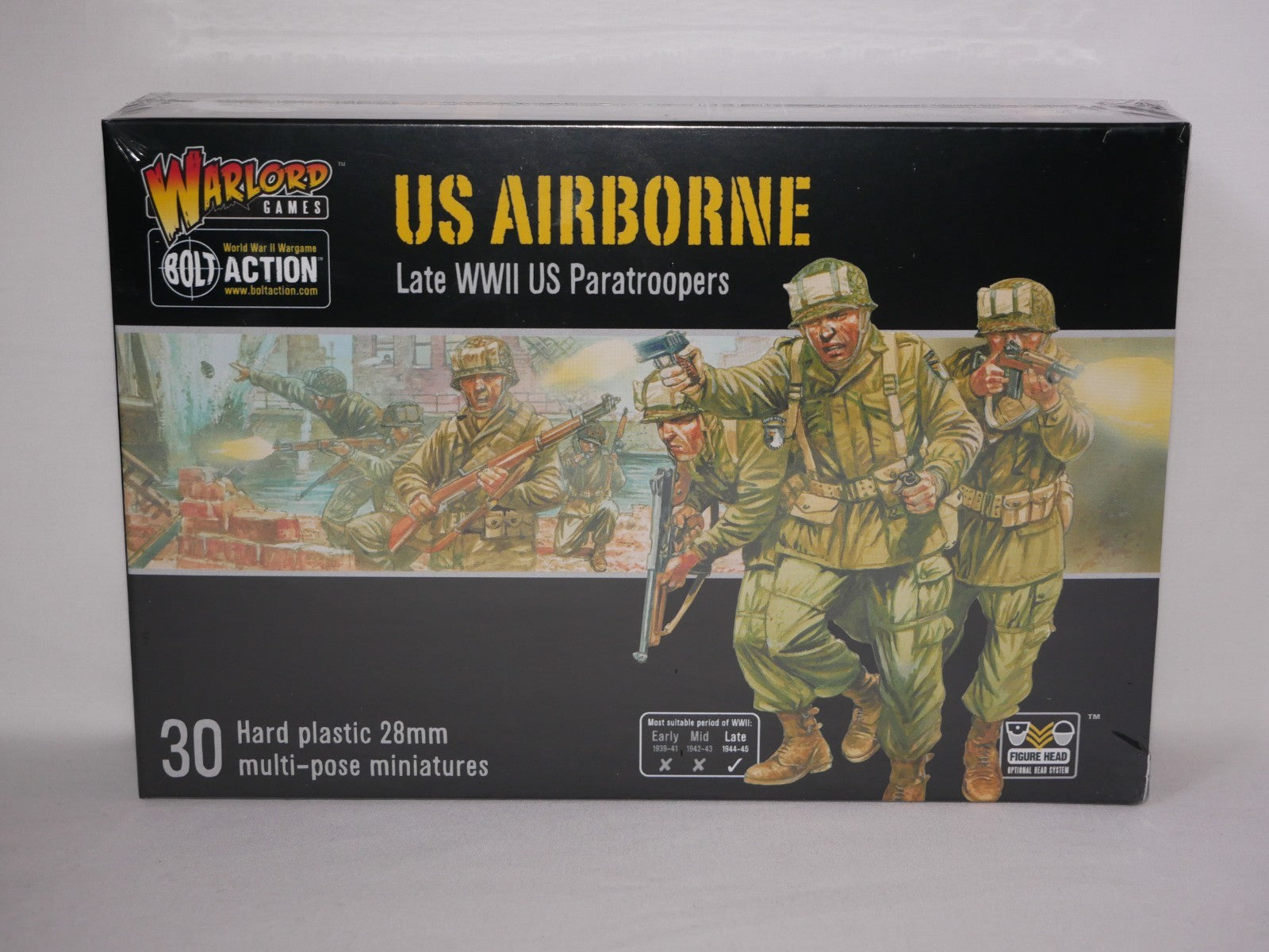 Warlord Games Bolt Action 1:56 US Army Airborne Late WWII Paratroopers 402013101