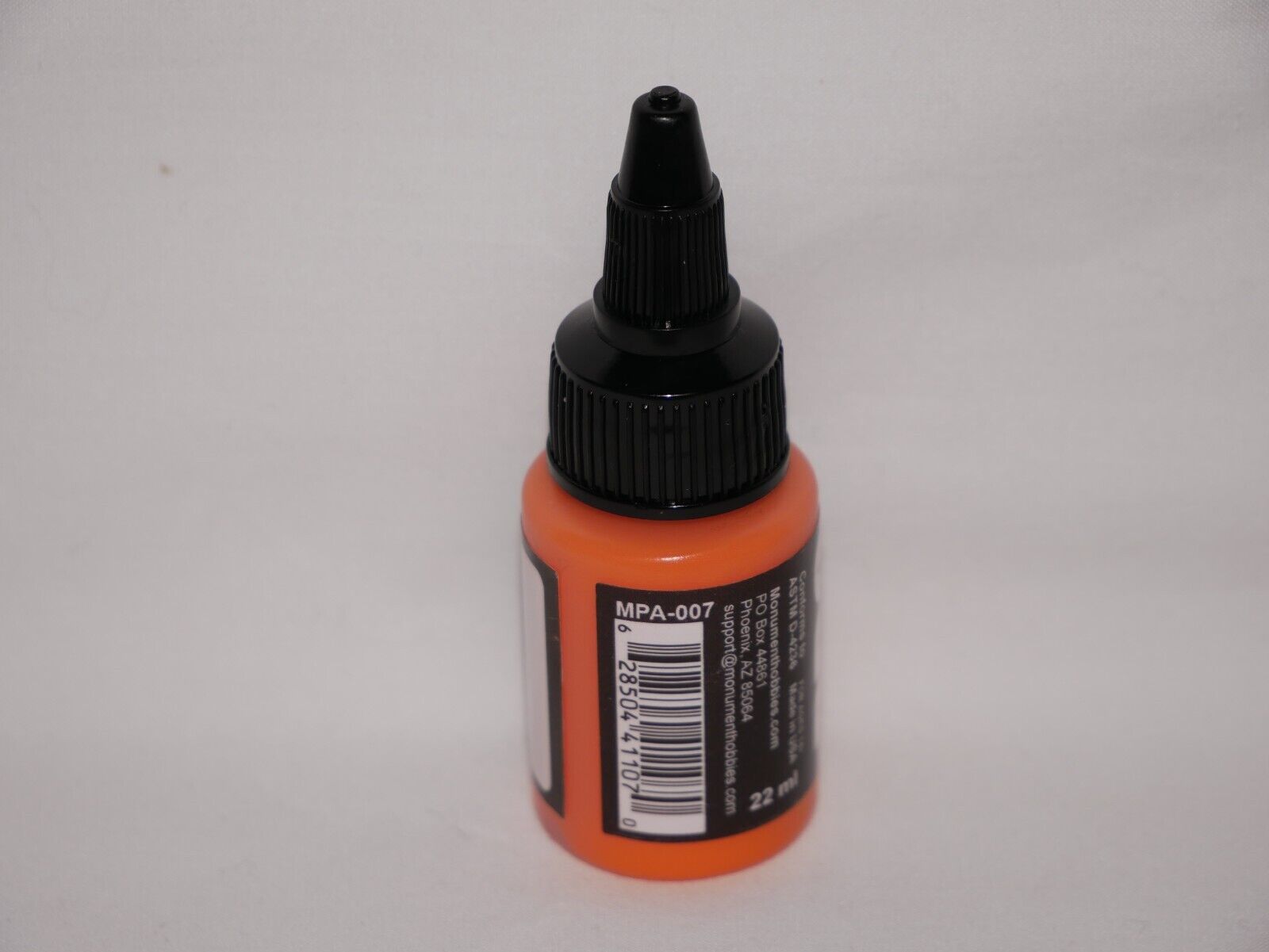 Monument Hobbies Pro Acryl Acrylic Paint Range Orange 22ml Twist Bottle MPA-007