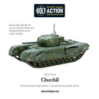 Warlord Games Bolt Action 1:56 Scale WWII Churchill Infantry Tank - (402011002)