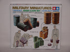 Tamiya Military Miniatures 1:35 Scale U.S and German Type Jerry Cans Set - 35026
