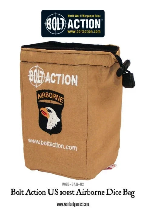 Warlord Games Bolt Action WWII 101st US Airborne Div Order Dice Bag - WGB-BAG-02