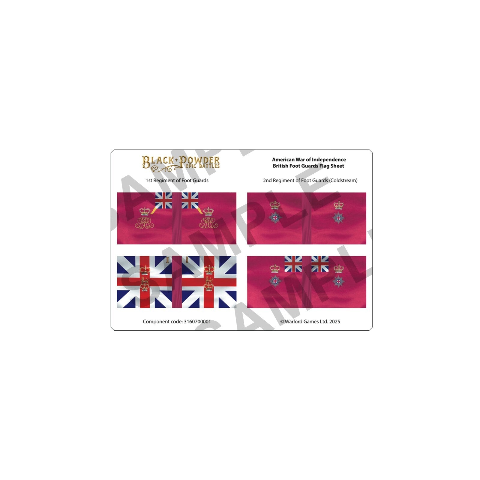 Black Powder Epic Battles Revolution 15mm Scale British Foot Guard - (313213401)