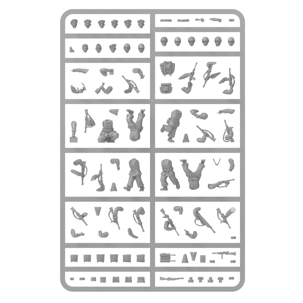 Warlord Games Bolt Action 1:56 Scale WW2 Italian Paracadutisti Platoon - 402015808
