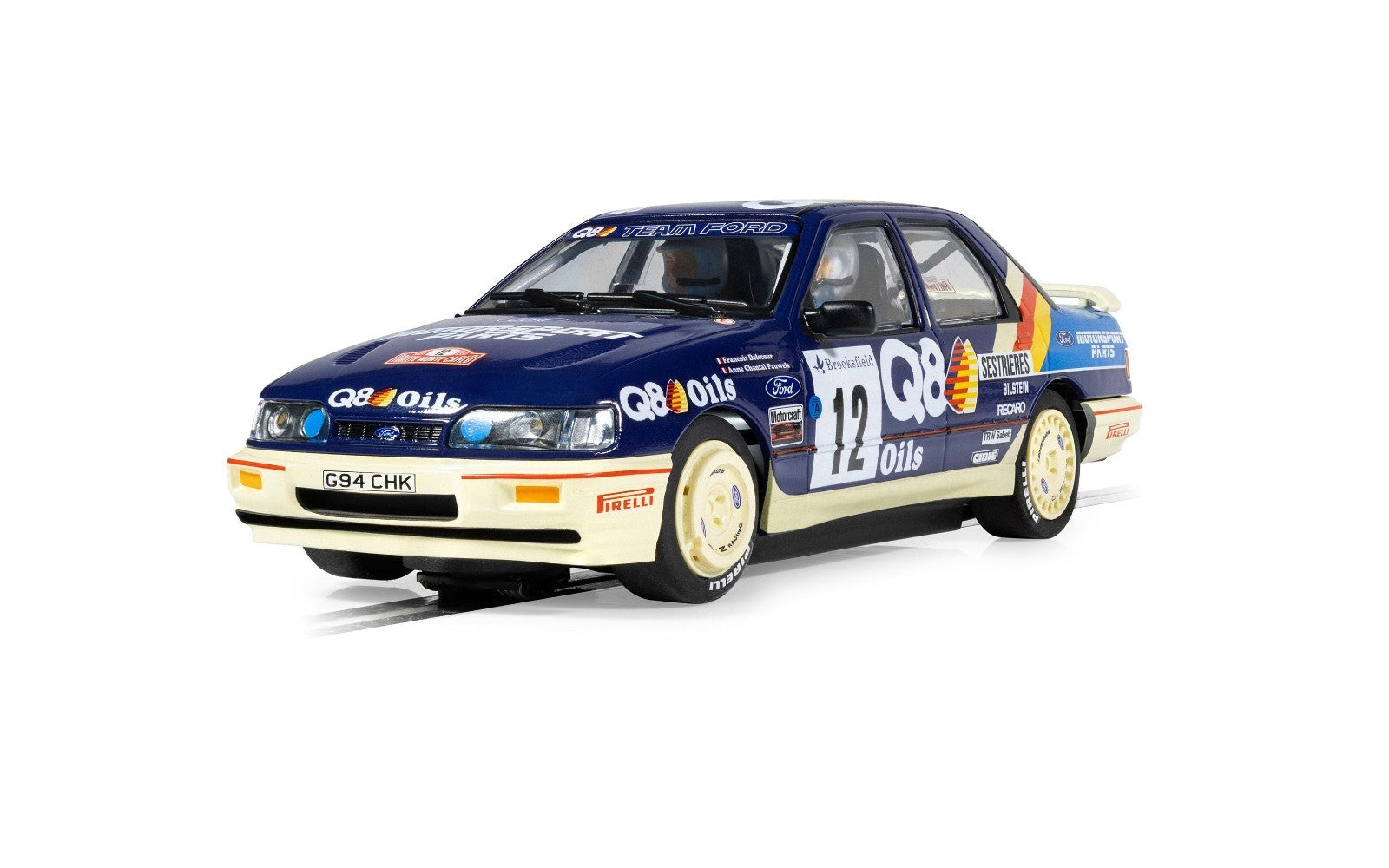 Scalextric Ford Sierra Sapphire Cosworth 1991 Monte Carlo Rally F.Delecour C4607