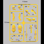 Wargames Atlantic 32mm Hard Plastic Trench Missionaries Miniatures - WAATW001