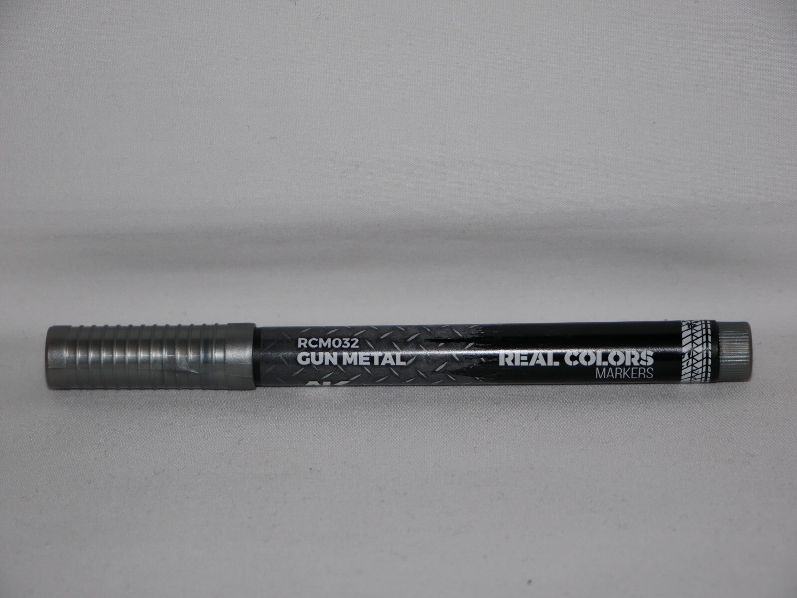 AK Interactive Real Colors Acrylic Fast Drying Marker Pens Gun Metal - RCM032