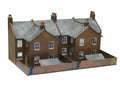 Superquick Low Relief Model Kits 1:76 Scale Four Red Brick Terrace Backs SQC5