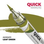 AK Interactive Acrylic Quick Gen Markers For Tabletop Wargaming Leaf Green - AKMQ031
