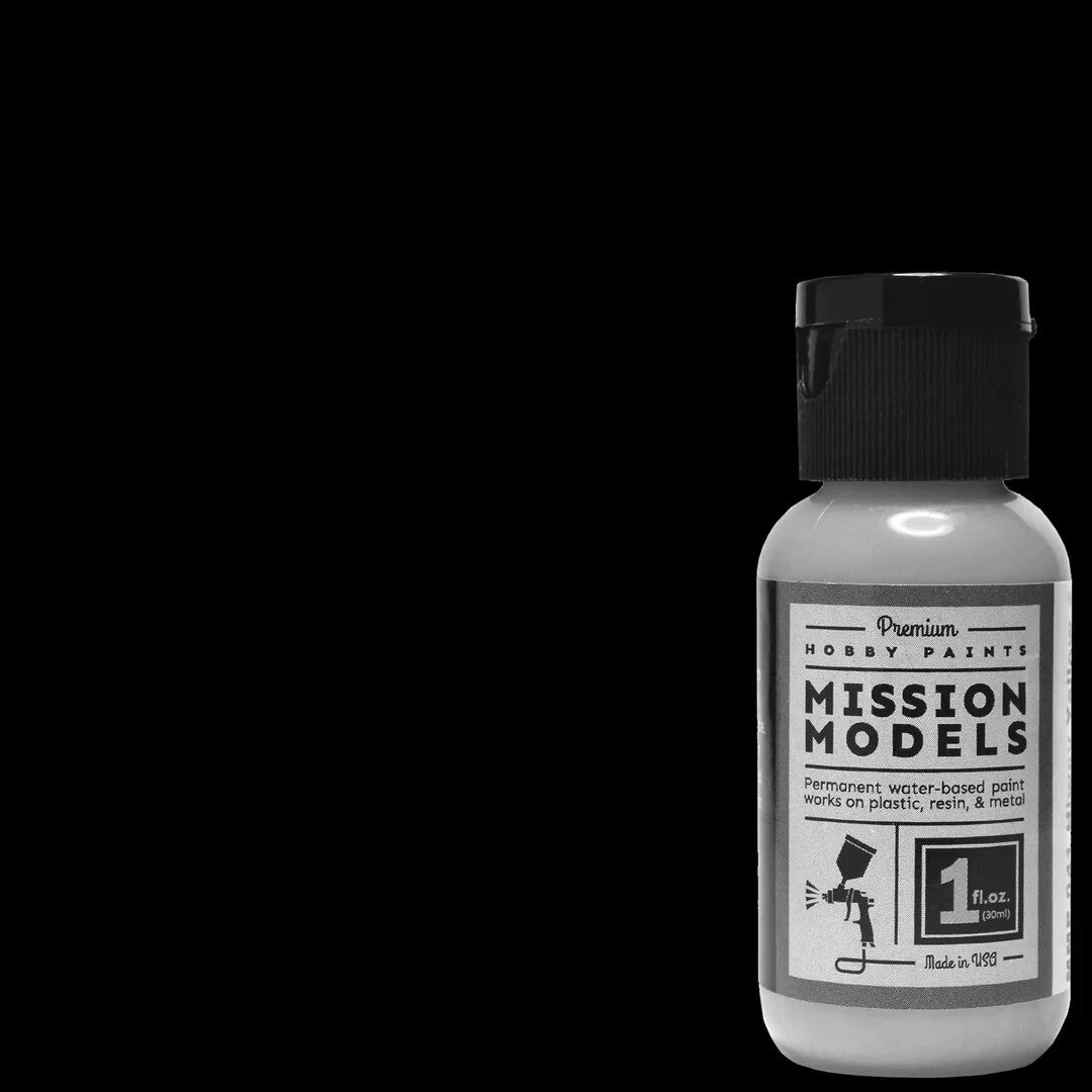 Mission Models Premium Hobby Paints Tire Black 1 30ml / 1 fl oz Bottle MMP - 040