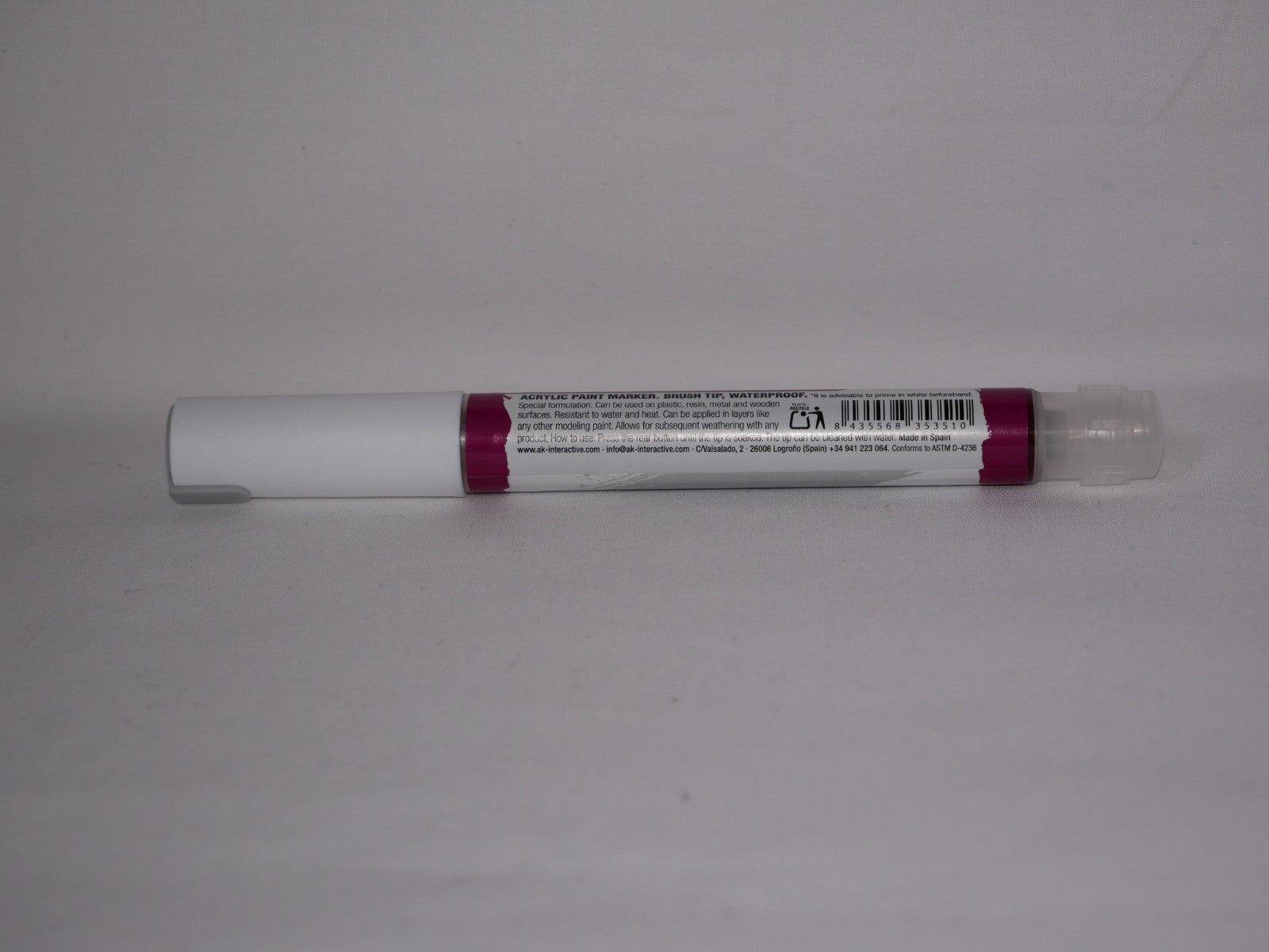 AK Interactive Acrylic Quick Gen Markers For Tabletop Games Space Magenta - AKMQ001