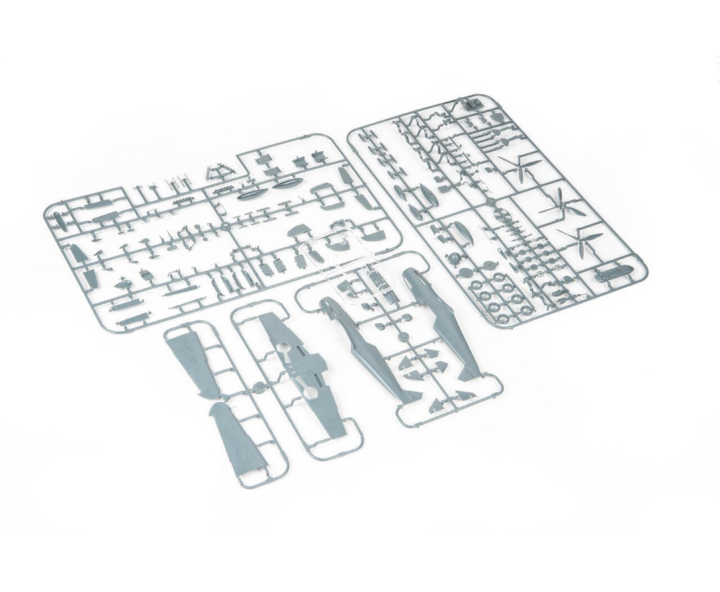 Eduard 1:48 Scale WWII Messerschmitt Bf 109F-2 Weekend Edition Model Kit - 84212