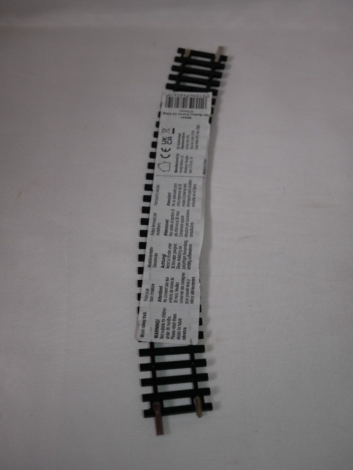 Hornby 1:76 Model Railway Track Single Piece 4th Radius 22.5 Deg Curve Arc R8261