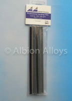 Albion Alloys Professional Sanding Files Coarse 100/180 Grit 165mm x 6mm - 241