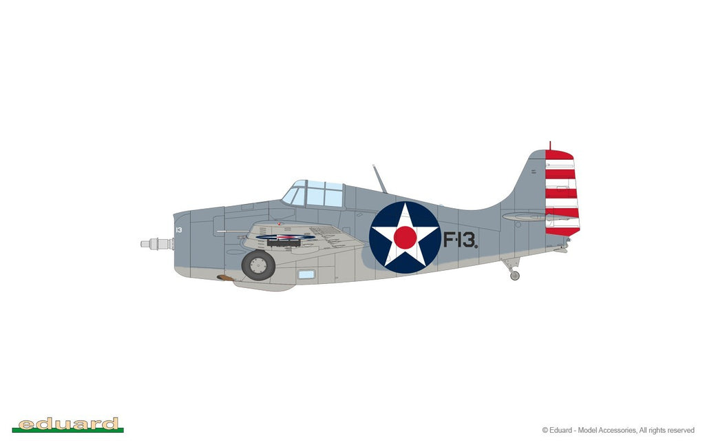 Eduard 1:48 Scale (F4F-3 & F4F-4) Widway Dual Combo Limited Edition Set - 11166