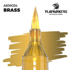 AK Interactive Acrylic Paint Playmarkers For Model Tabletop Games Brass - AKM034