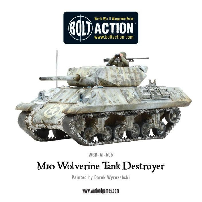 Warlord Games Bolt Action 1:56 Scale US M10 Wolverine Tank Destroyer - 402013007