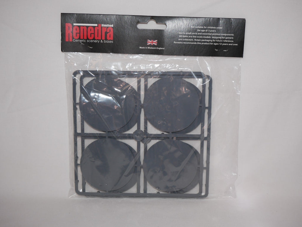 Renedra Ltd Generic Scenery & Bases 60mm Diameter Paved Effect Bases 8 Per Pack