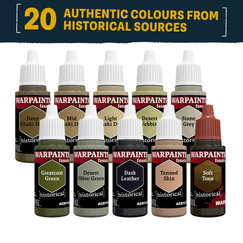The Army Painter Historical World War II British 8th Army Paint Set - WP8113