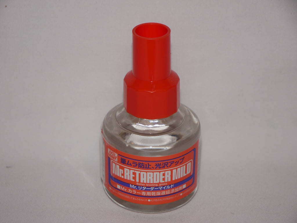 Mr Hobby Mr Retarder Mild Thinner Solvent 40ml Screw Top Glass Bottle - (T-105)