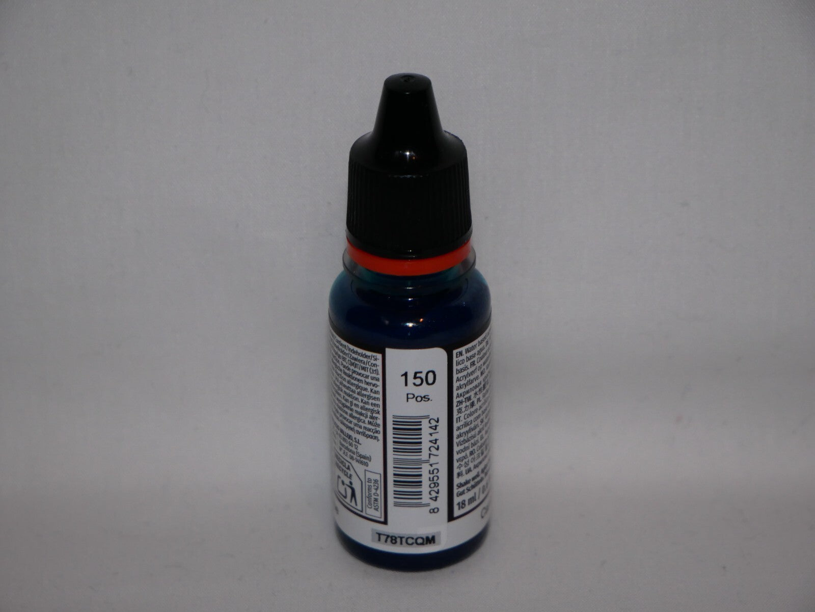 Vallejo Xpress Color Acrylics Caribbean Turquoise 18ml Dropper Bottle - 72.414