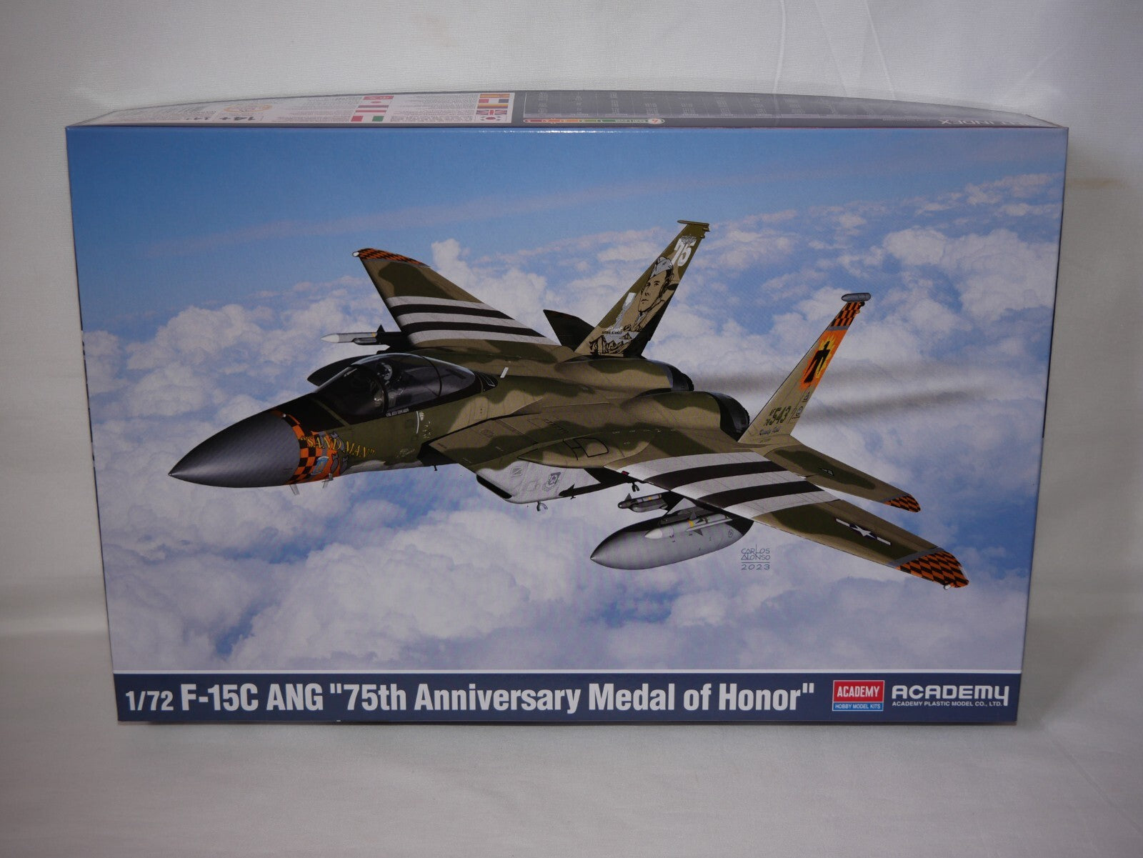 Academy 1:72 USAF F-15C ANG 75 Anniversary Medal of Honor Skill Level 4 - 12582