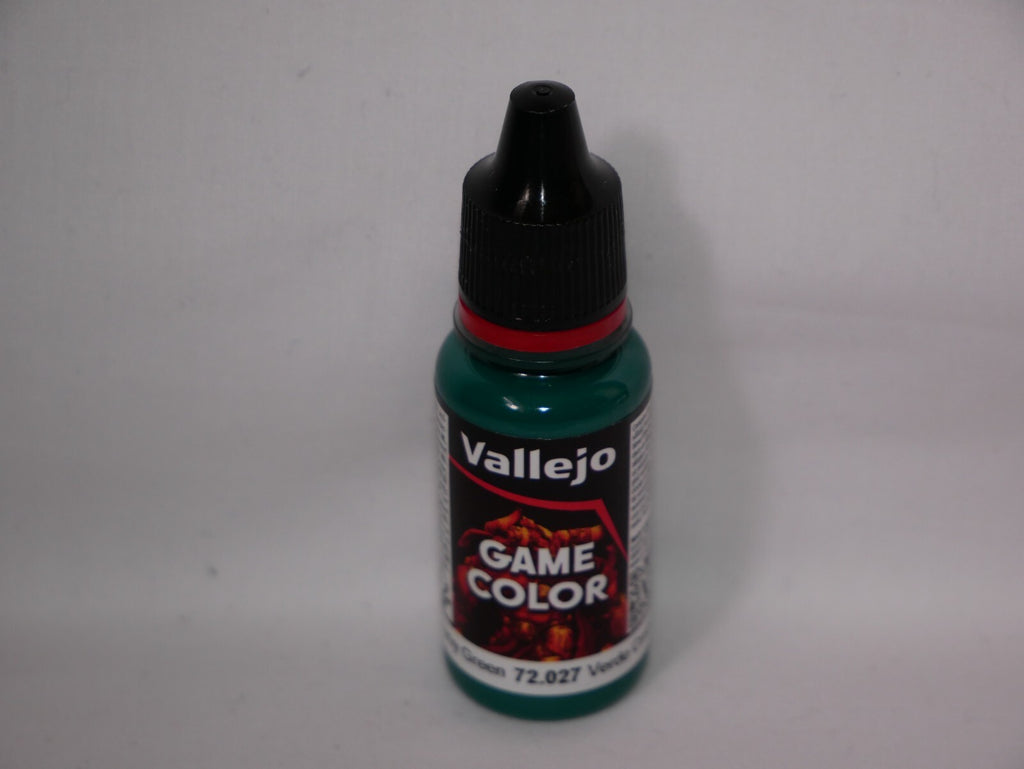 Vallejo Game Color Acrylics Scurvy Green 18ml/0.6 fl oz Dropper Bottle - 72.027